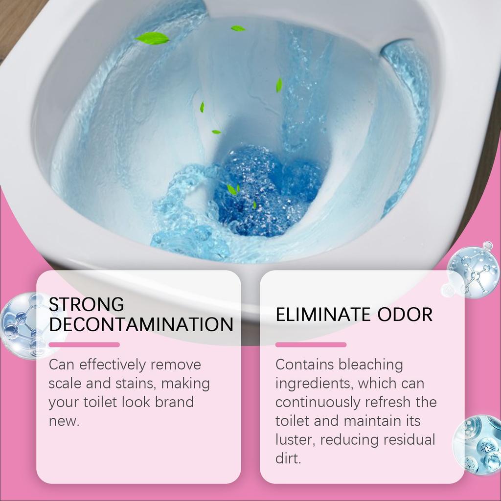 Multifunktionaler konzentrierter Toilettenreinigungsstift, Toilettenreiniger für den Wassertank, Toilettentankreiniger, Reinigungsparfümstift, anhaltende Frische