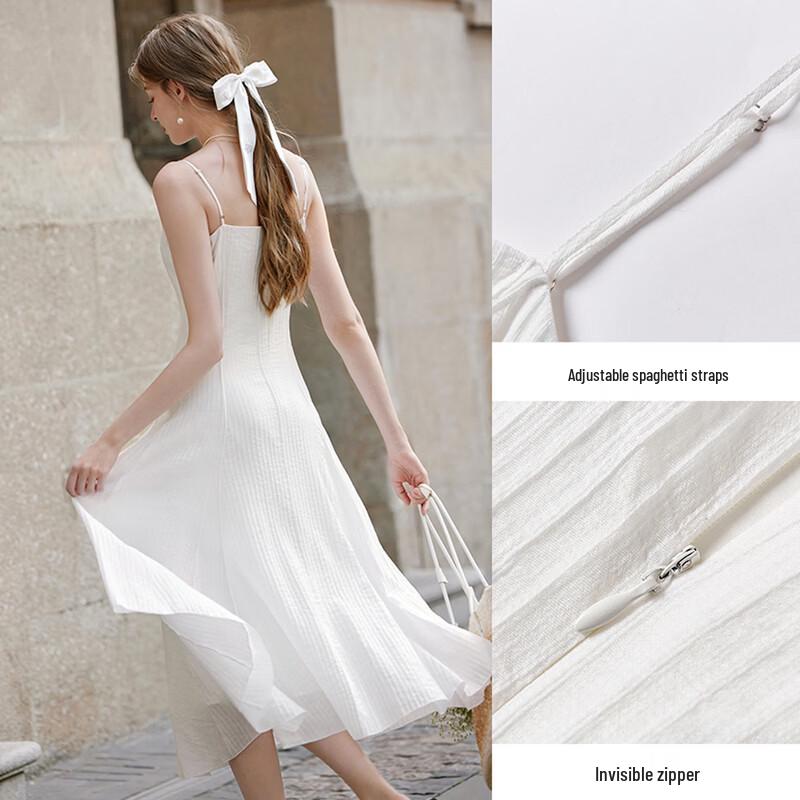 Elegant French Style Sleeveless A-Line Dress