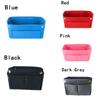 Felt Insert Organizer Bag Makeup Handbag Multi-Pocket Travel Inner Purse Portable Cosmetic Bags Storage Bags Bathroom Organizer