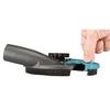 Carter d'aspiration - makita - 191w068 - 125 mm - guide réglable - métal durable