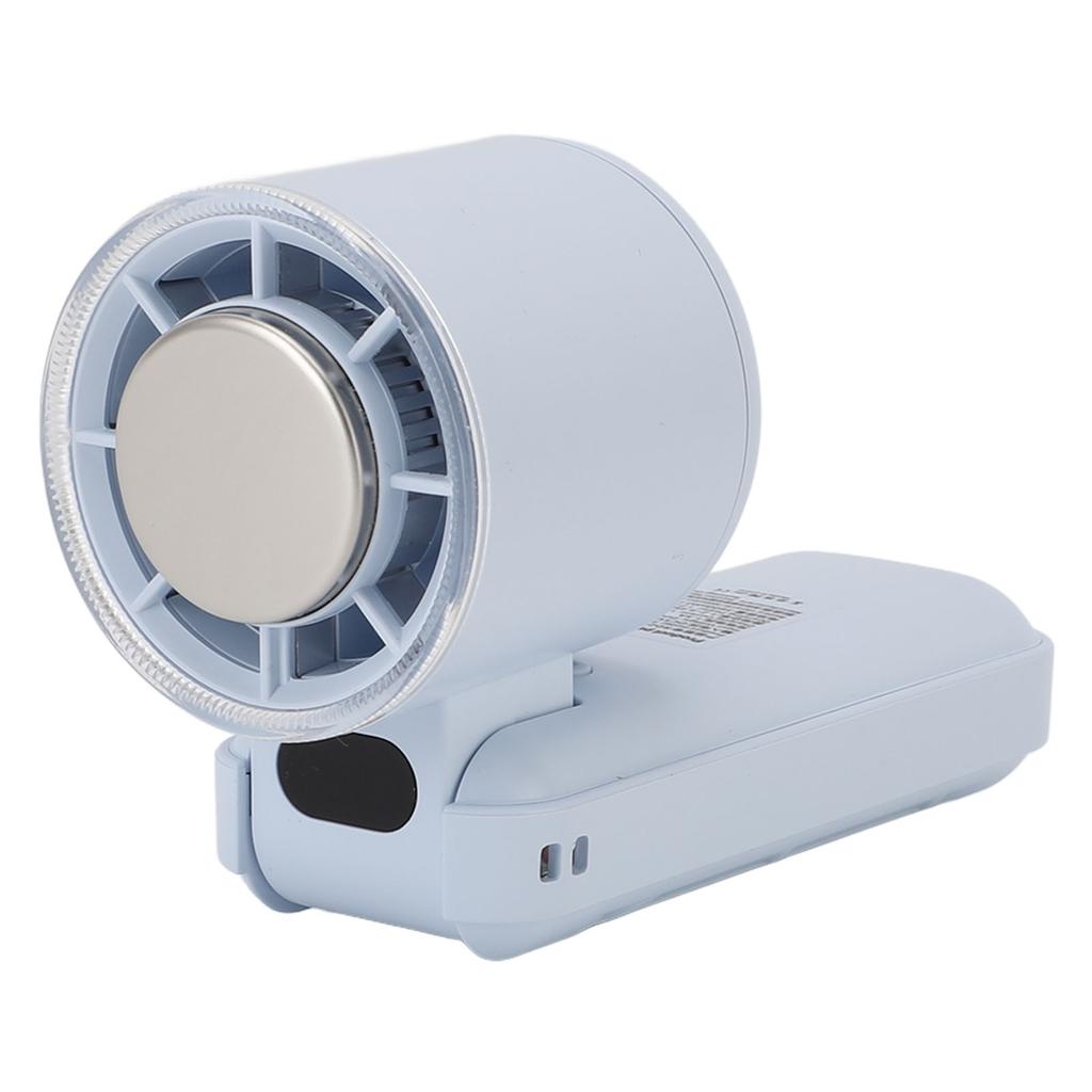 Portable Handheld Fan 5 Speeds Foldable Quiet Rechargeable Mini High Speed Cooling Fan with Digital