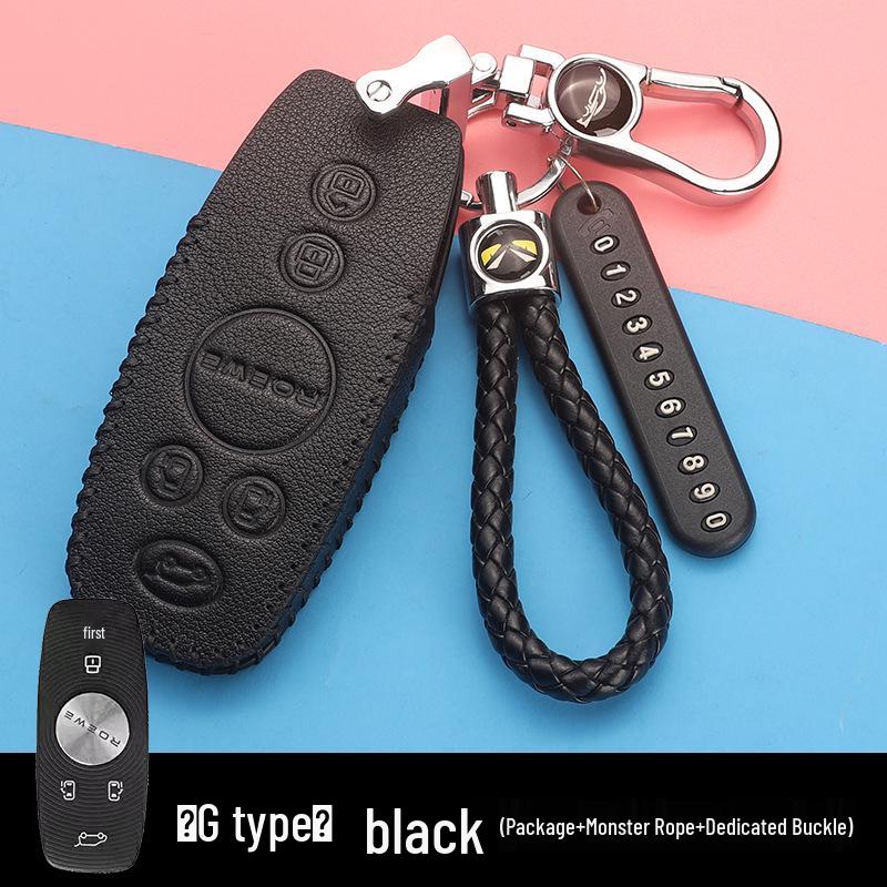 Roewe IMAX8 2021 Genuine Leather Key Case Shell