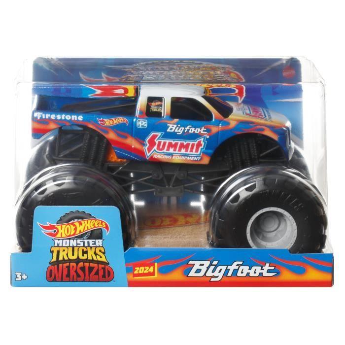Hot Wheels - Monster Truck 1:24 (Modèle aléatoire) - Petite Voiture - 3 ans et + - Hot Wheels - FYJ83