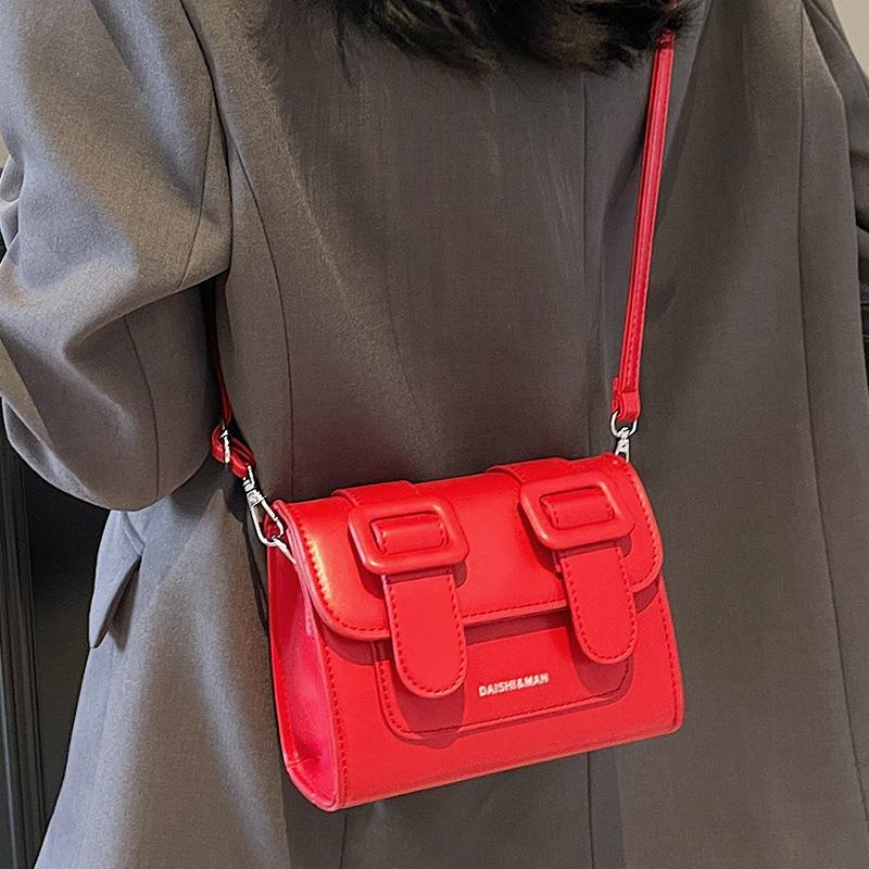 Spring and Summer New Fashion Cambridge Bag Women's Casual Texture Messenger Bag Beautiful Trendy Simple Shoulder Bag