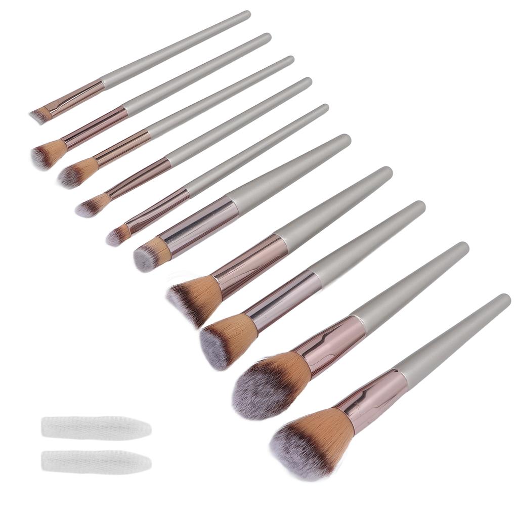 10pcs Makeup Brushes Set Professional Portable Eyeshadow Foundation Blush Brush Cosmetic Tool