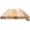 Vidaxl Parapety 2 Szt., Surowe, 90X30X2 Cm, Lite Drewno Dębowe