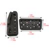 Auto Non-slip Fit Foot Pedal Pad Cover Gas Brake Pedals for Honda FIT 2005 - 2020 Driver Pedals Replacement Kits Accessories