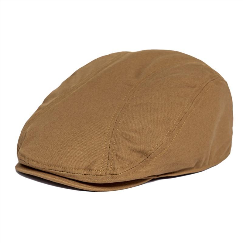  Men's 100% Cotton Newsboy Caps High Quality Classic Flat Cap Gatsby Ivy Golf Cabbies Hat for Male Trucker Driver Hats