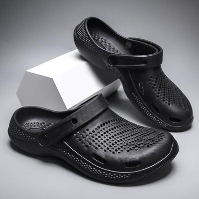 Heren/dames Plus Size Ultralichte Koppel Gaten Schoenen Heren Tuinsandalen Strandsandalen en Pantoffels