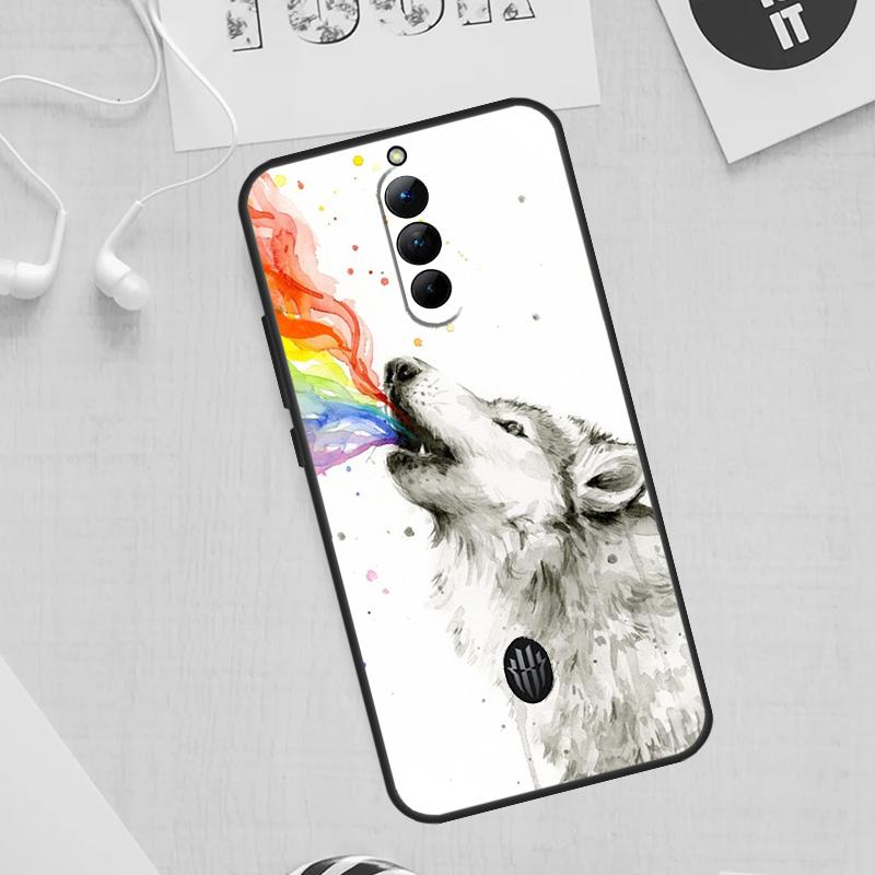 Animal Wolf Case For ZTE Nubia Red Magic 10S 8S 9S 8 9 11 Pro Plus 6 7 6S 7S 6R For RedMagic 10 Air Cover