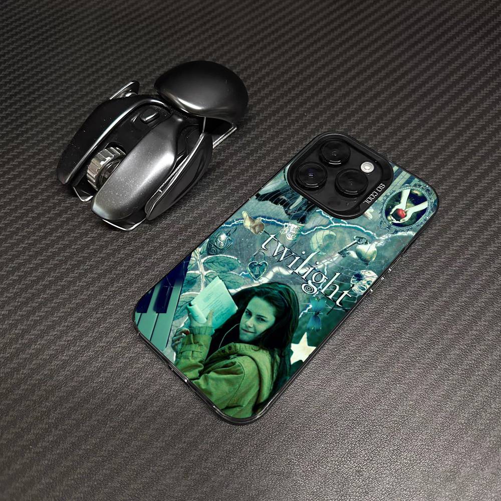 TV Twilight Isabella Edward Cullen Phone Case For IPhone 17 16 15 14 13 12 11 Pro Max Plus Color Silver Cover