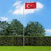 Vidaxl Flag of Turkey, 90X150 Cm