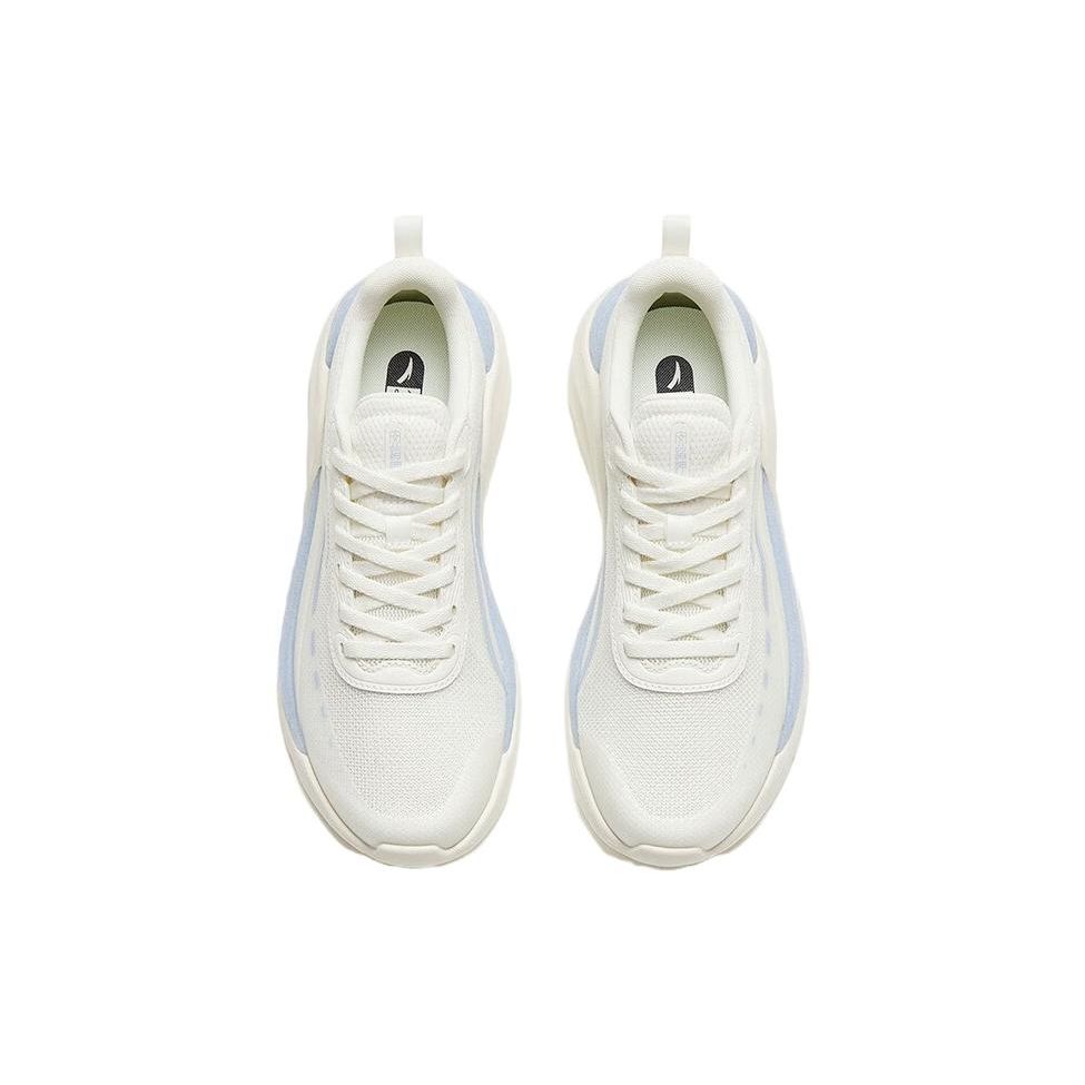 Anta Shenxing Non-Slip Wear-Resistant Low-Top Training Shoes Women Sneaker White Blue 122327718-1