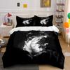 White Feather with Smoke. Bedding Sets Duvet Cover Sets Duvet Covers Pillowcases(1*Duvet Cover 2*Pillowcases Without Duvet Insert)
