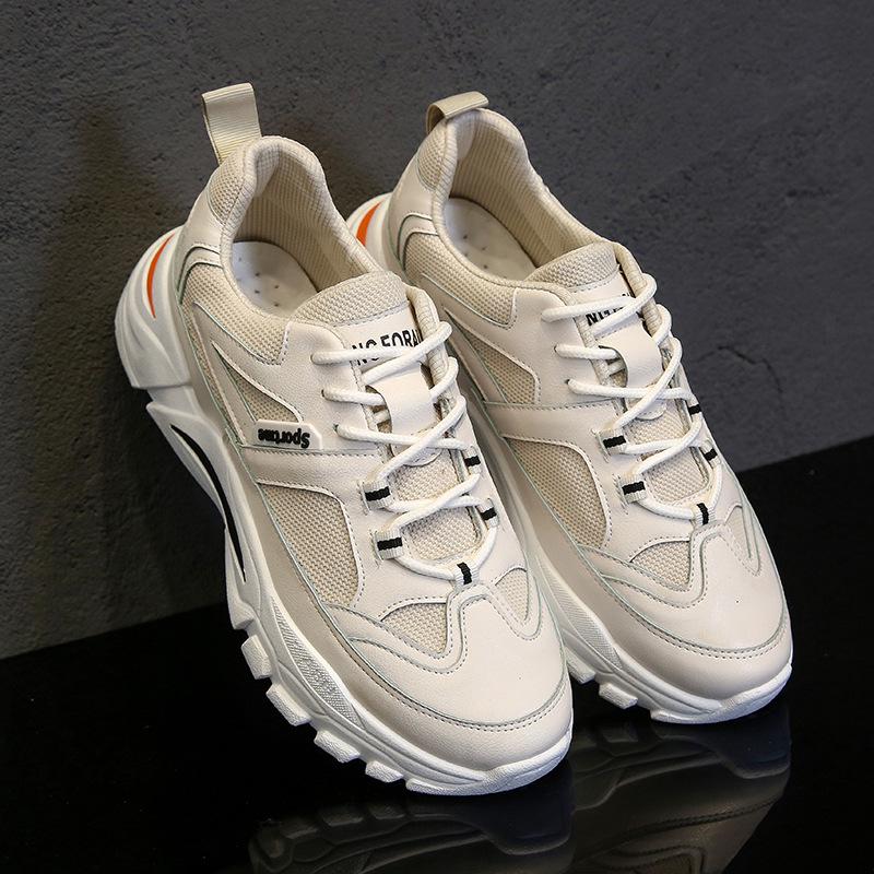 2024 New Hot Men's Shoes Trendy Shoes Increased Mesh Lace-up Lightweight  Comfortable Breathable Fashion Casual Sports Shoes21