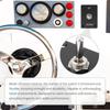 Wasserdichter Auto-Reset Boots-Wippschalter Kippschalter: AUF/AB Momentan 3-Positionen (EIN/AUS/EIN) für 12V/24V Motoren, Marine Kippschalter mit Platte
