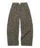 LXT Cotton Curved Washed Wide Pants [Khaki]