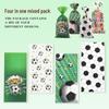 World Cup Football Candy & Popcorn Party Bag - Thickened OPP Gift Bag with Themed Print