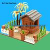 Little Bricklayer DIY Cement House Building Blocks - Educational Toy for Children