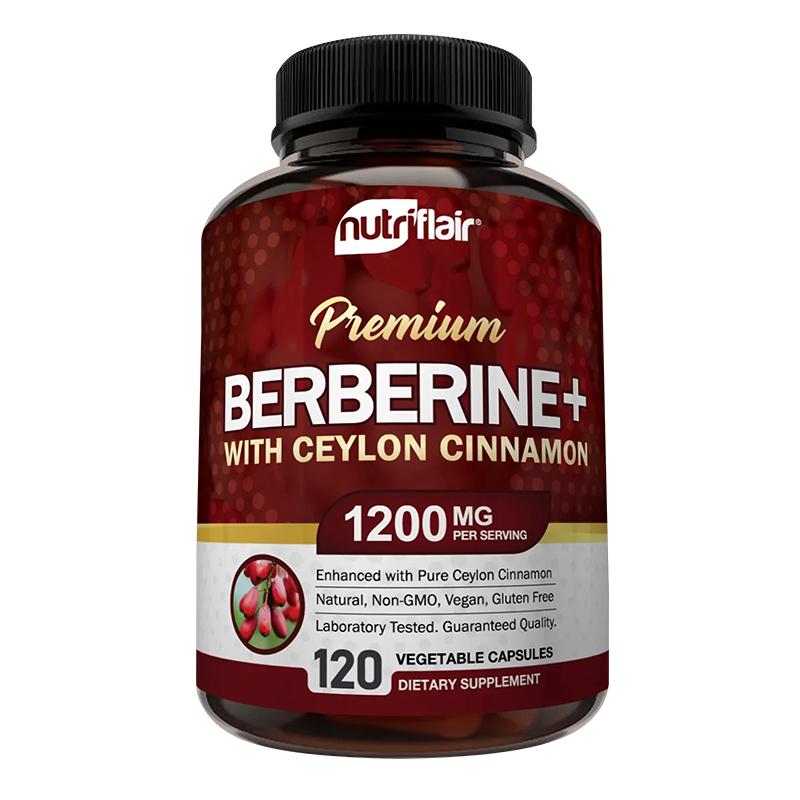 Berberin+ se cejlonskou skořicí 1200 mg Kapsle, 120 Kapslí