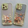 Cartoon Animal Bear Fox Squirrel Phone Case For iPhone 17 16 15 Plus Pro Max Case iPhone 14 13 12 11 Pro Max Mini XS XR X Cover