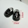 Leather Material Doll Leather Shoes 3.5cm Size Mini Doll Shoes Mini Doll Doll Boots  OB27 Doll