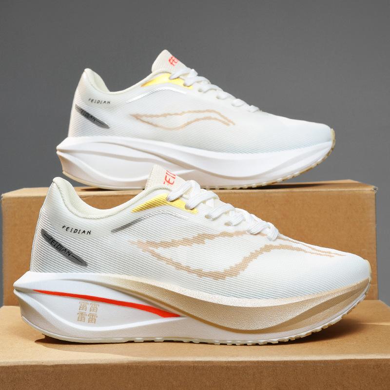 New 5C Couple Sports Running Shoes Non-slip Outsole Wear-resistant, Breathable and Comfortable Men's and Women's Marathon Running Shoes