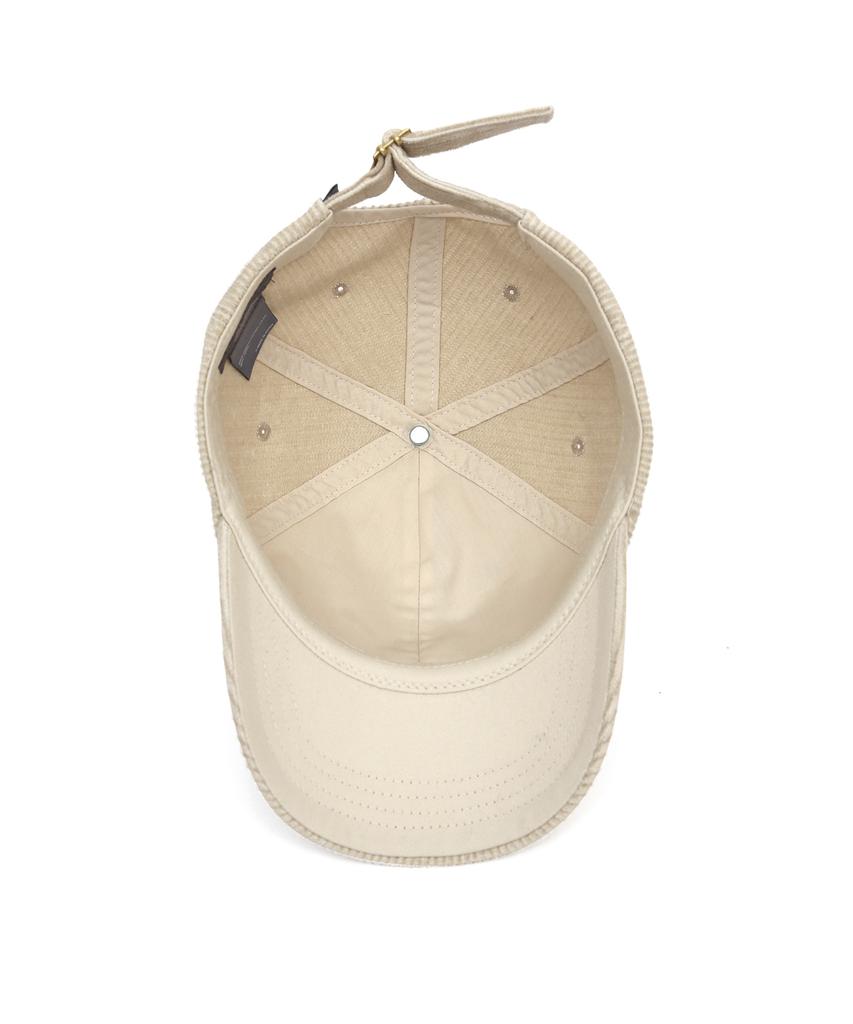 Eondeokeonteulolseutyudio Corduroy Autumn Ball Cap Ball Cap / Pigment Cd / L Oatmeal