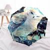 1pc Owl Fantasy Fashionable Automatic Opening/Closing Folding Umbrella with 8 Bones, Windproof Portable, Daily Use59