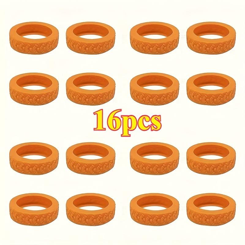 16PCS new luggage wheel protective cover, suitable for luggage and office chairs - noise reduction, shock-proof and collision-proof cover