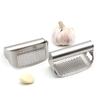 Stainless Steel Garlic Press Squeezer Manual Garlic Ginger Rocker Crusher Garlic Cutting Mince Tools Kitchen Gadgets