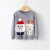 New Christmas Reindeer Sweaters for Children, Autumn and Winter Knitted Sweaters for Boys, Girls and Babies