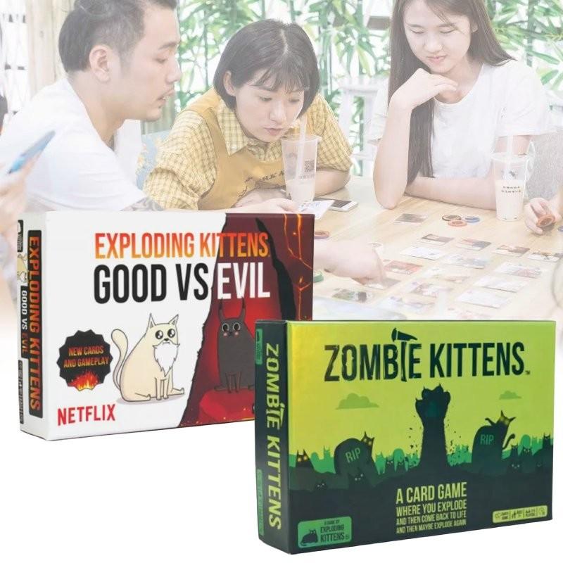 Barking Kittens Exploding Fun And Unique Tabletop Game For Family Gatherings And Parties
