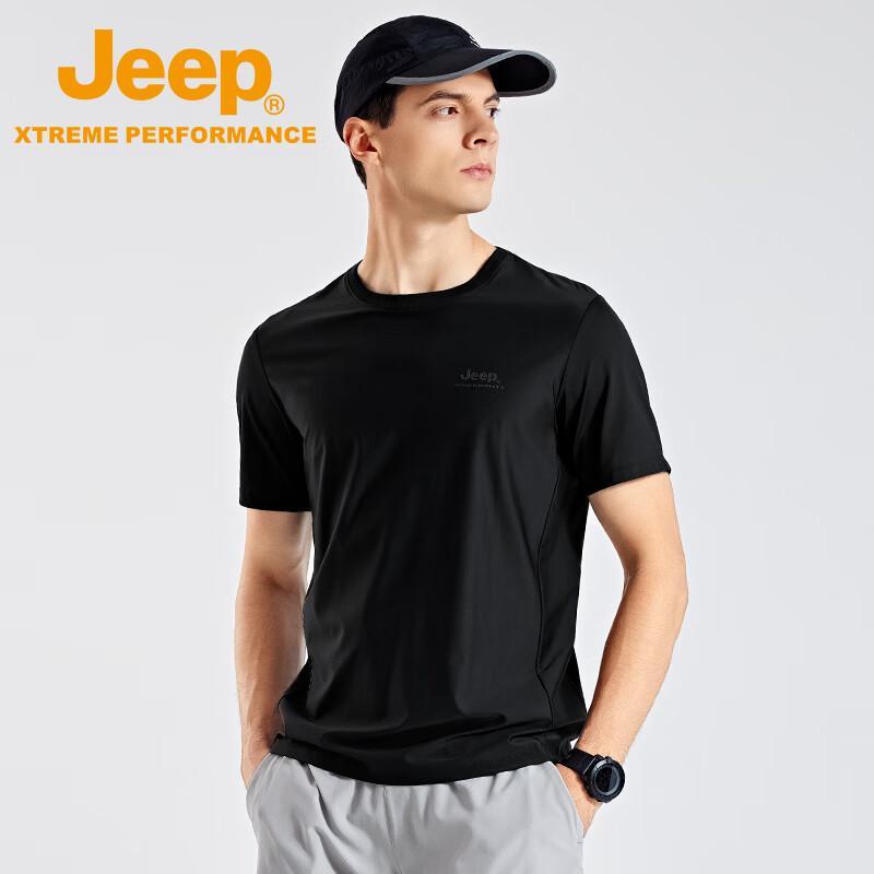 Jeep Men s Outdoor Quick-Dry Ice Silk T-Shirt M 3360₽