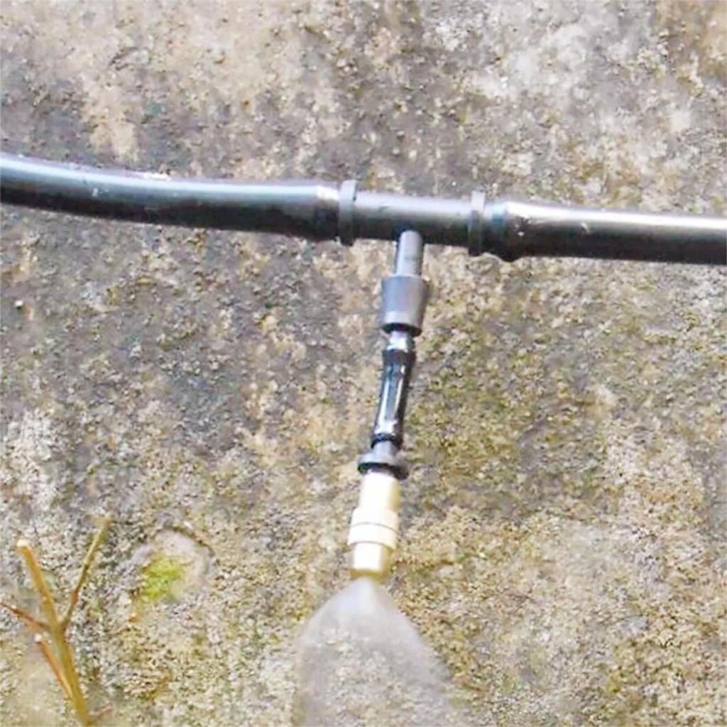 Adjustable Copper Atomizing Nozzle for Garden Watering and Cooling