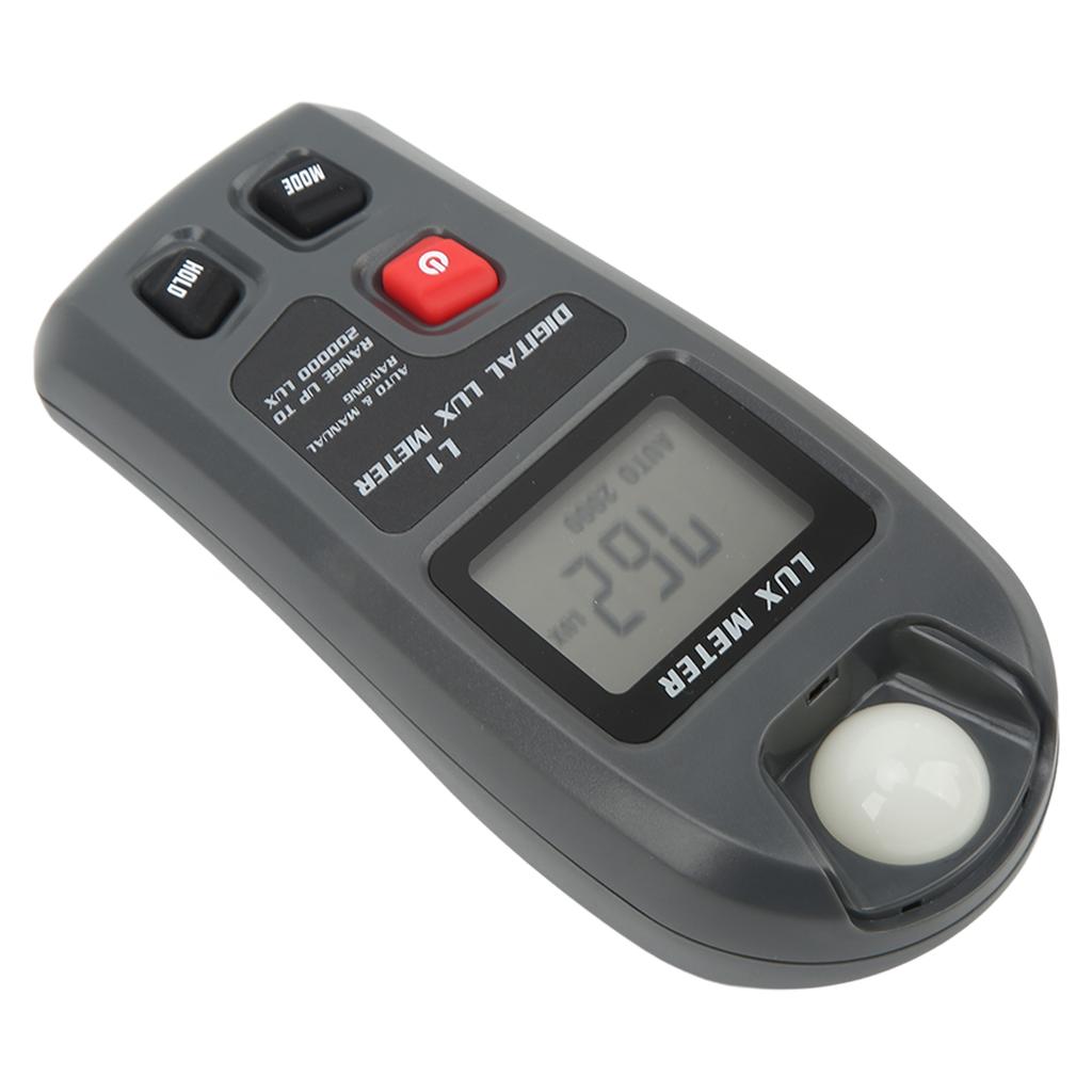Digital Light Meter Illuminance Tester Luxmeter Illuminometer Auto Shutdown LCD Display