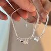 Pure Silver Star Bracelet for Women Delicate Sweet Light Luxury Niche Design Bracelets New Exquisite and Versatile Star Jewelry