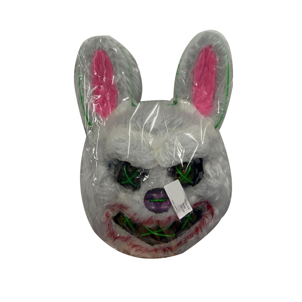Halloween Luminous Mask Black Bear Brown Bear Cos Props LED Dance Party Scary Mask