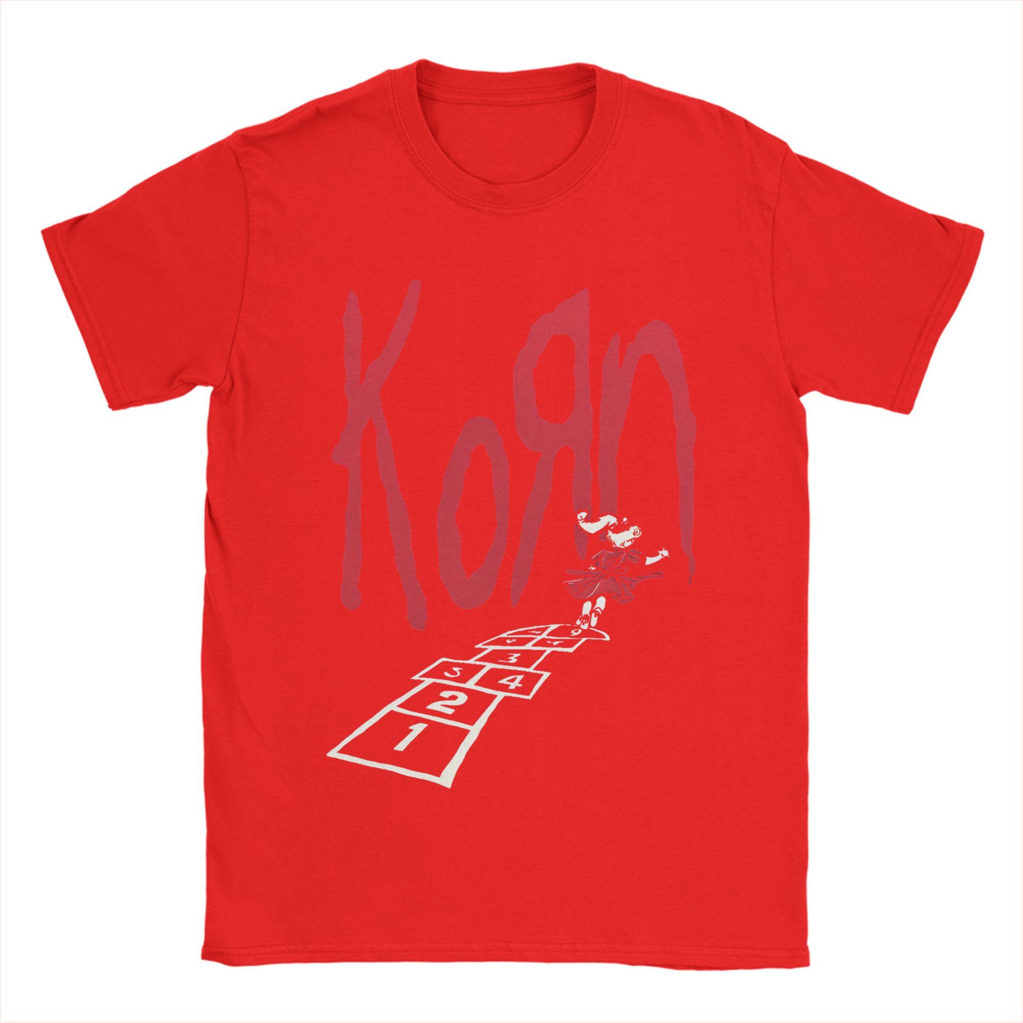 

Korn Band TShirts Unisex Vintage 100 Cotton Tee Shirt Crew Neck Short Sleeve T Shirt Plus Size Tops S
