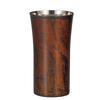 Lacquered (Shima) Cup, Single, Small, Sandalwood, Black, 8K-511
