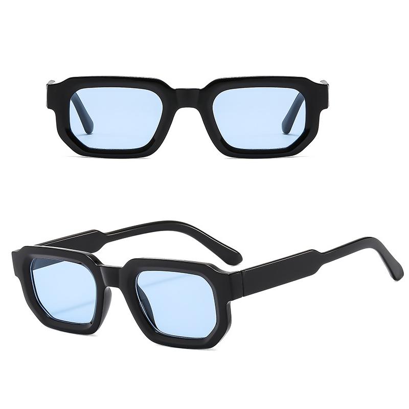Retro New Style Square Small Frame Sunglasses Simple High-end Fashion Men Women's Sunshade Glasses