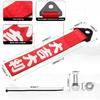 25cm Auto Abschlepphaken Racing Sport Abschleppgurt Chinesischer Slogan Stoßstange Traktionsseil Anhängerhaken Auto Motorrad Trendig Dekorativ