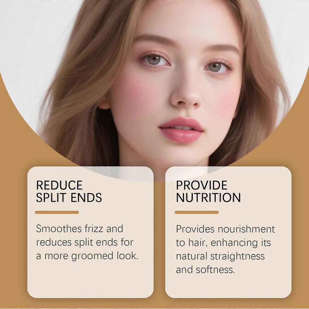 Hoegoa Hair Care Spray Nourishes Hair, Making It Straight, Natural, Soft, Smooth And Lustrous