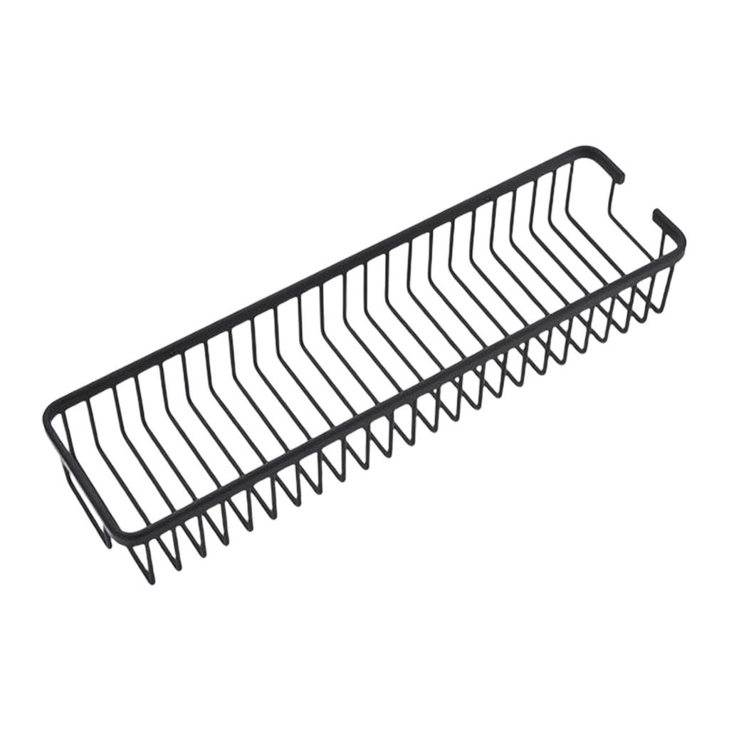 Storage Rack Decorative Aluminum Alloy Practical Stable Hanging Organizer Holders for Home Bathroom