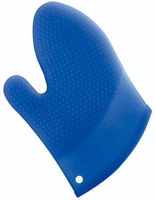 Okabe Western Tableware Silicone Oven V.ROAD Mitt, Small, Blue, OM-01