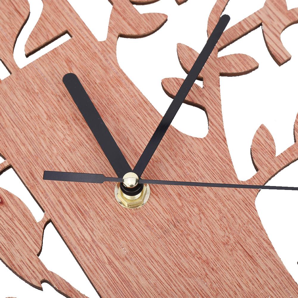 Modern Round Wall Clock 3D Wall Clock Sticker Hanging Wall Watch Home Room Office Decor (#1)