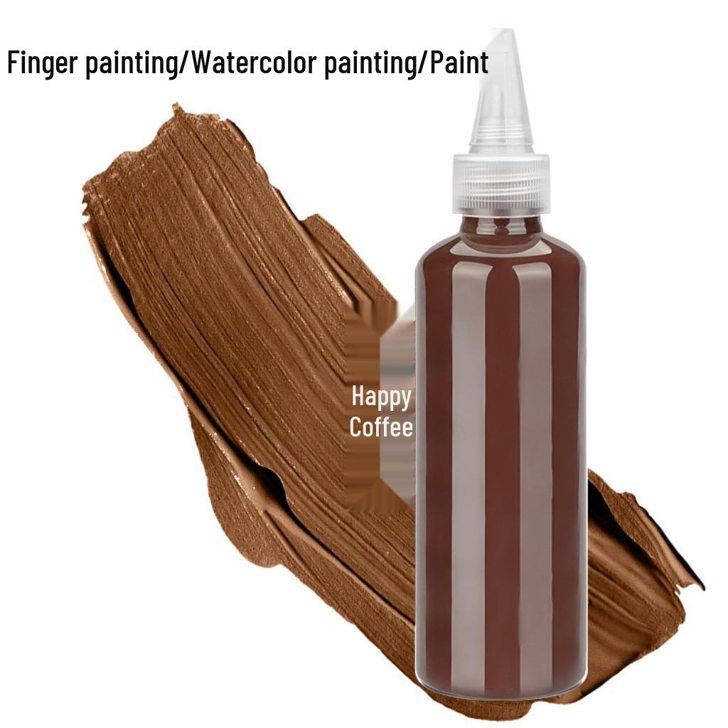 Set de Pintura de Dedos Lavable para Niños 100ml – Arte DIY Gouache Acrílico Acuarelas