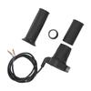 Electric Bike Throttle Grip Waterproof Twist Handlebar Accessories for Lithium Power Modification