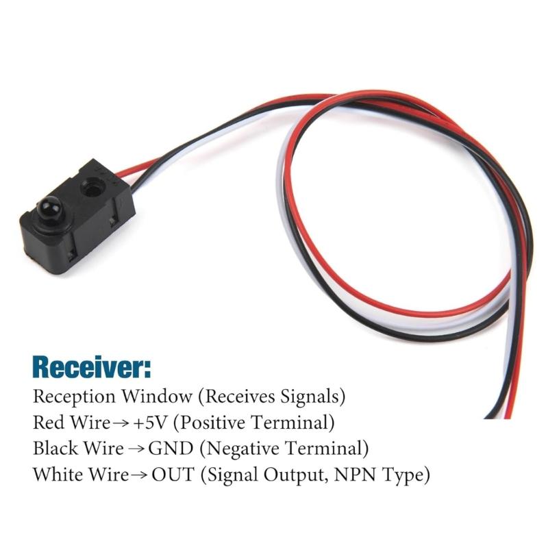 10pcs Break Beam Sensors LEDs Counting Module Split Distance Sensors Infared Beam Sensors LED Counting Modules
