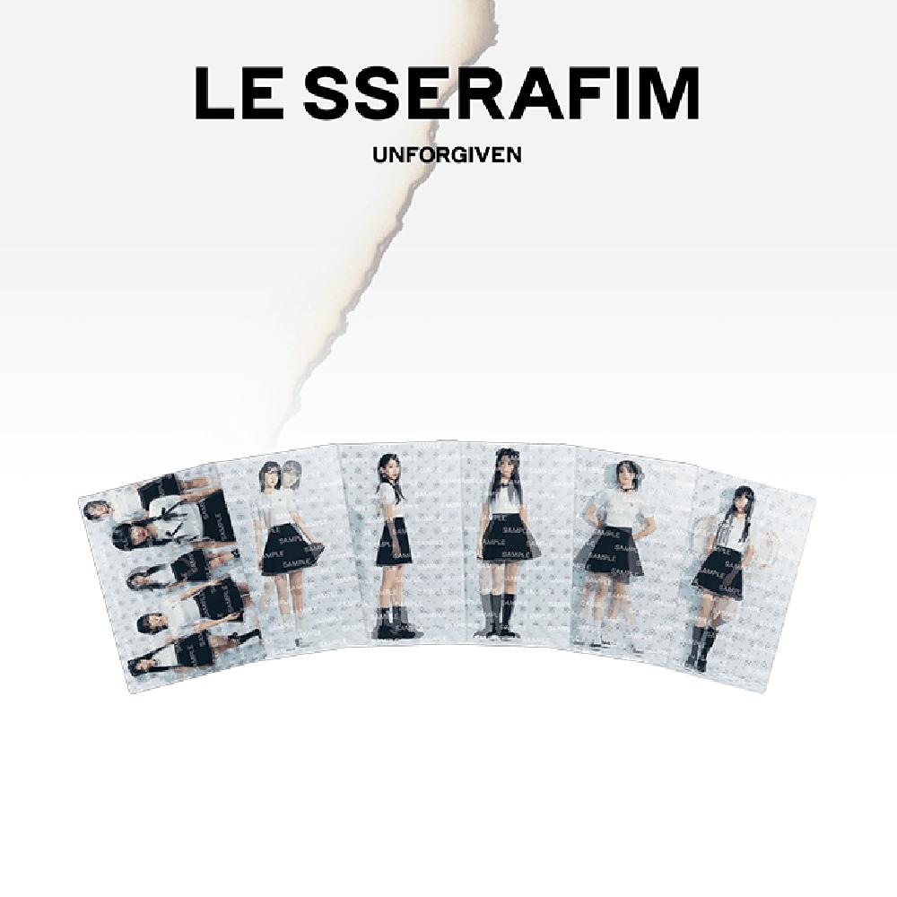 

Предзаказ LE SSERAFIM UNFORGIVEN Lenticular Photo Set